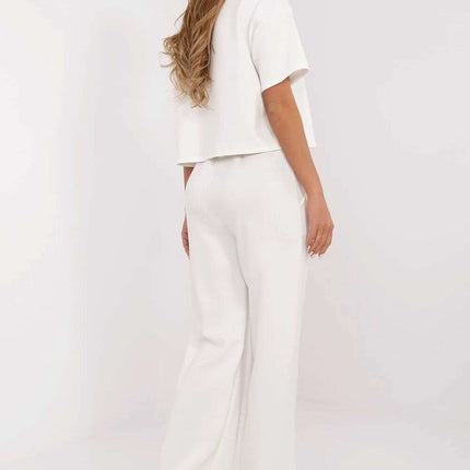 Beige Womens Set 209497 Elegant Everyday Workwear Chic - Très Elite