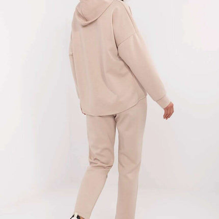Beige Womens Tracksuit Set 209695 Casual Comfort Everyday - Très Elite