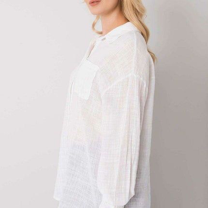 Bella's Elegant Cotton Long Sleeve Top - Très Elite