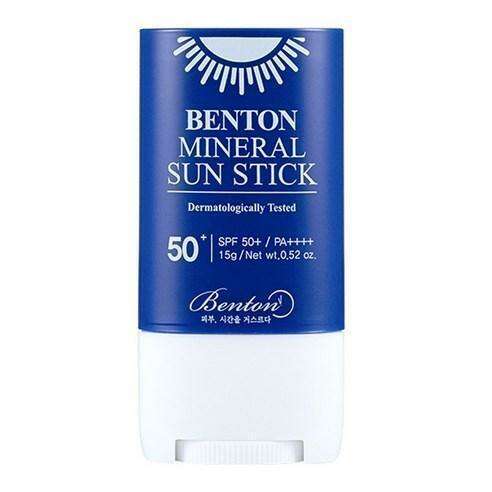 Benton SPF50+ PA++++ Mineral Sunscreen Stick - Gentle & Effective Protection for Sensitive Skin