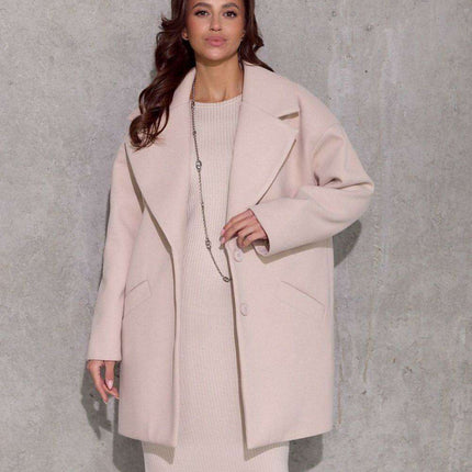 Betty Chic Luxe Oversized Coat - Très Elite