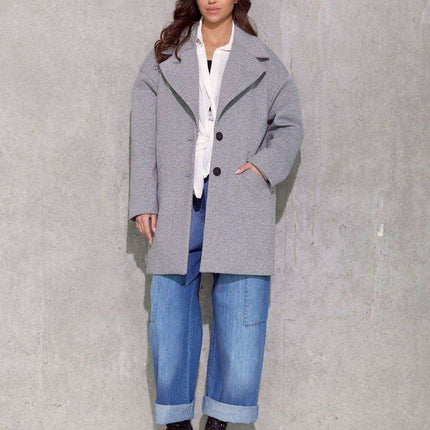 Betty Chic Luxe Oversized Coat - Très Elite