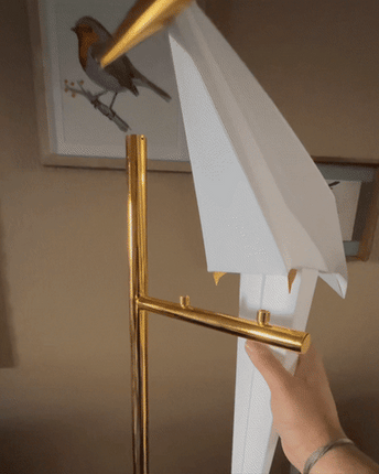 Nature-Inspired Nordic Bird Ceiling Lamp with Elegant Design