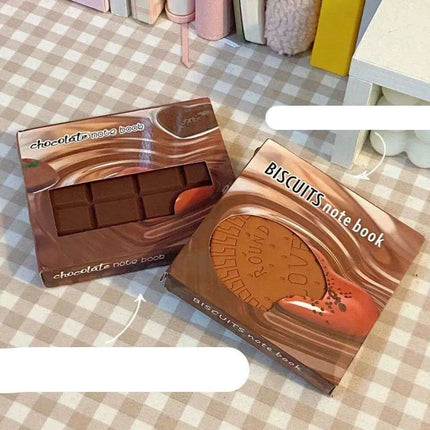 Biscuit Chocolate Bliss Memo Notepads - Your Fun and Functional Note-Taking Essential - Très Elite