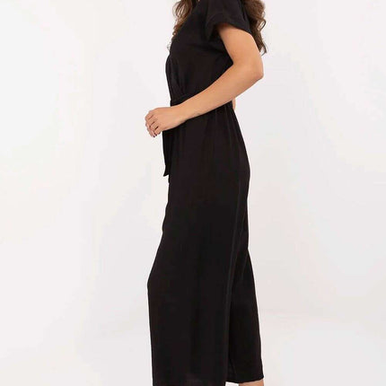 Black Jumpsuit Model 213075 For Everyday Wear Comfort - Très Elite