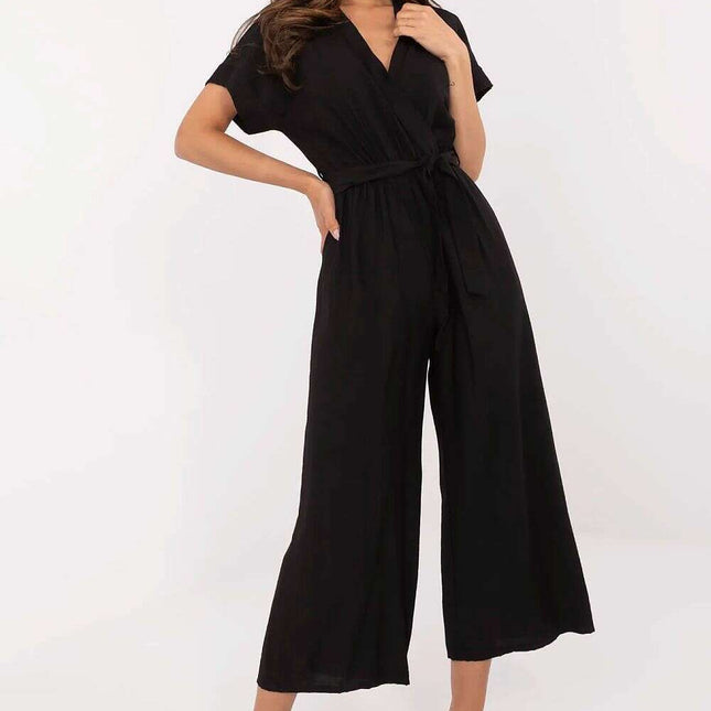 Black Jumpsuit Model 213075 For Everyday Wear Comfort