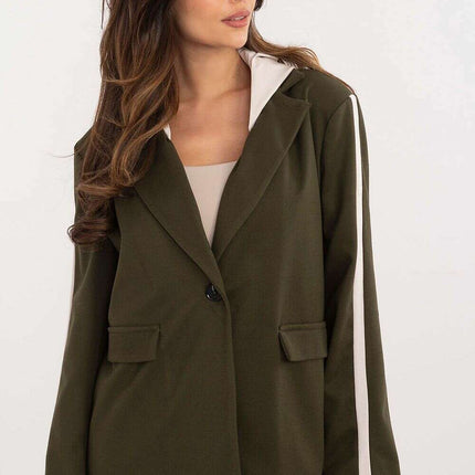 Black Sports Jacket With Detachable Hood All Seasons - Très Elite