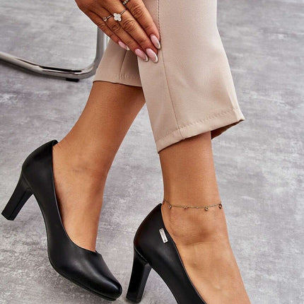 Block heel pumps model 175260 - Très Elite