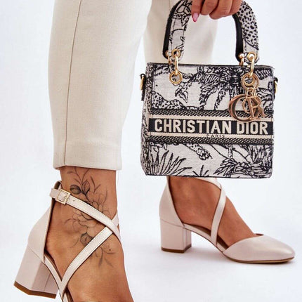 Block heel pumps model 176236 - Très Elite