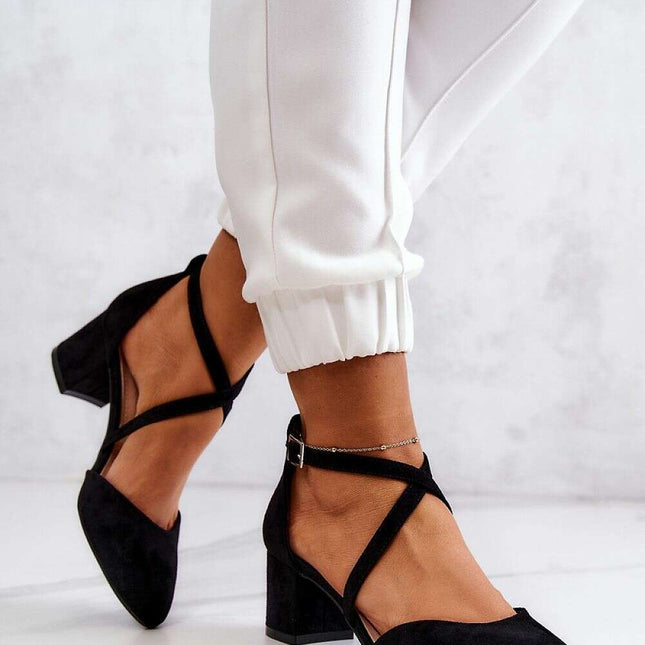 Block heel pumps model 176245 - Très Elite