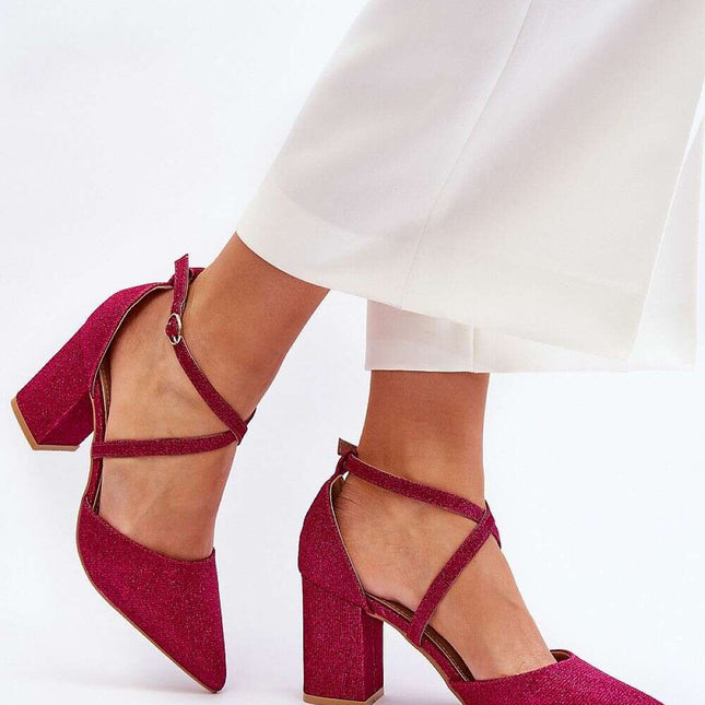 Block heel pumps model 181455 - Très Elite