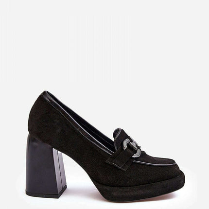 Block heel pumps model 188521 - Très Elite