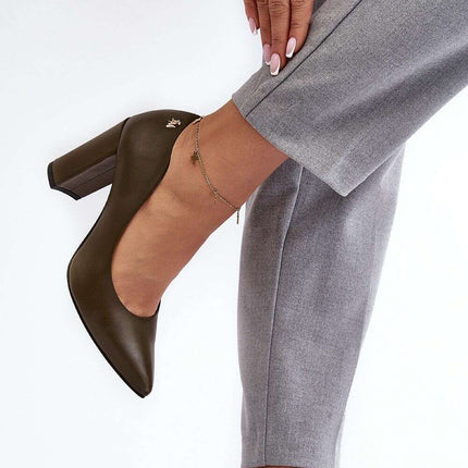 Block heel pumps model 188524 - Très Elite