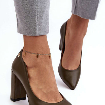 Block heel pumps model 188524 - Très Elite
