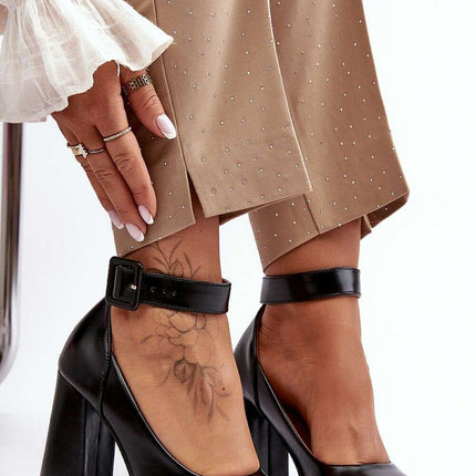 Block heel pumps model 188528 - Très Elite