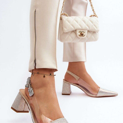 Block heel pumps model 191354 - Très Elite