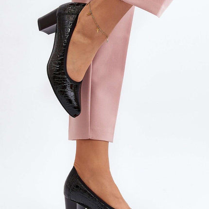 Block heel pumps model 192919 - Très Elite