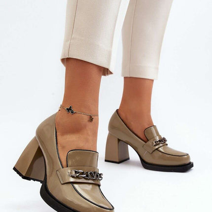 Block heel pumps model 193347 - Très Elite