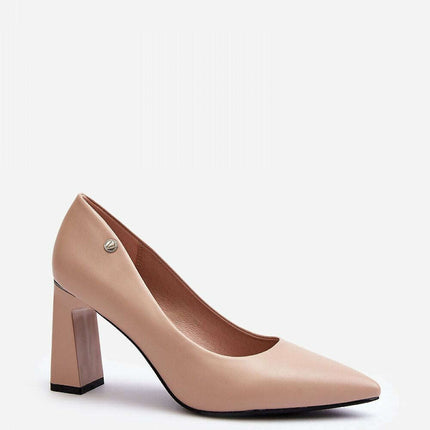 Block heel pumps model 193373 - Très Elite