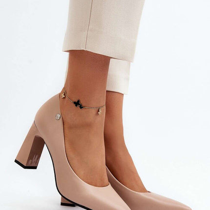 Block heel pumps model 193373 - Très Elite