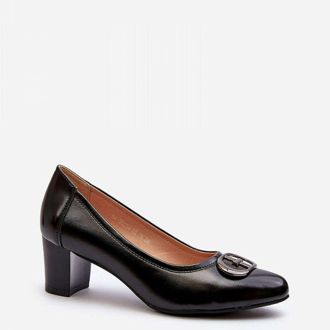 Block heel pumps model 194366 - Très Elite