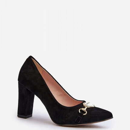 Block heel pumps model 194664 - Très Elite