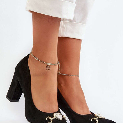 Block heel pumps model 194664 - Très Elite