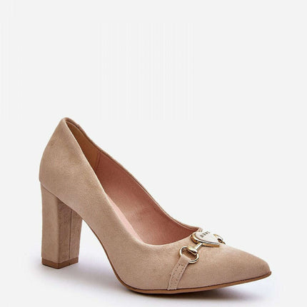 Block heel pumps model 194664 - Très Elite