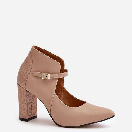 Block heel pumps model 199813 - Très Elite