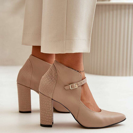 Block heel pumps model 199813 - Très Elite