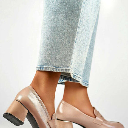 Block heel pumps model 200260 - Très Elite