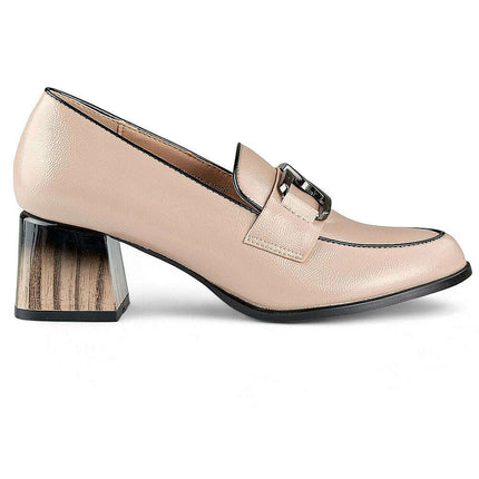 Block heel pumps model 200295 - Très Elite