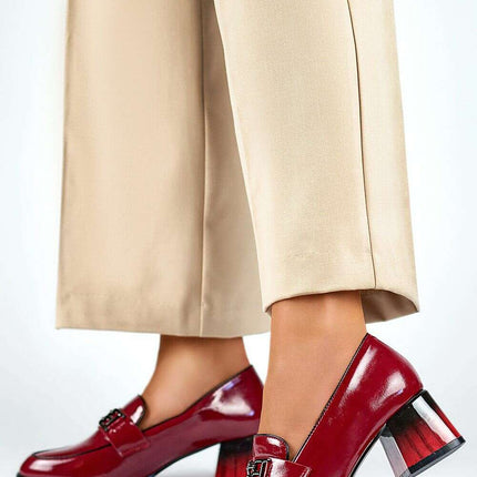 Block heel pumps model 200446 - Très Elite