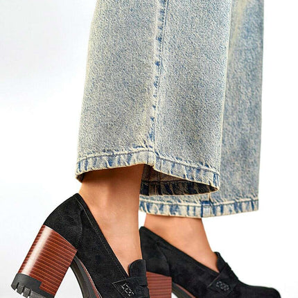 Block heel pumps model 200455 - Très Elite