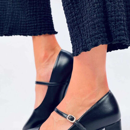 Block heel pumps model 200654 - Très Elite