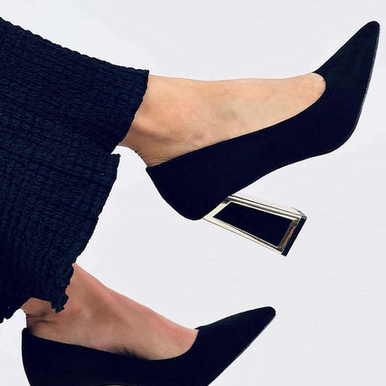 Block heel pumps model 200660 - Très Elite