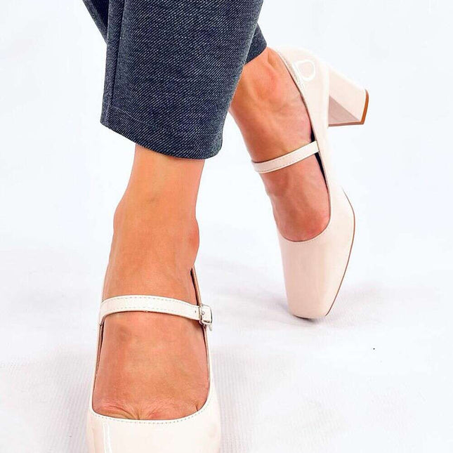 Block heel pumps model 200679 - Très Elite