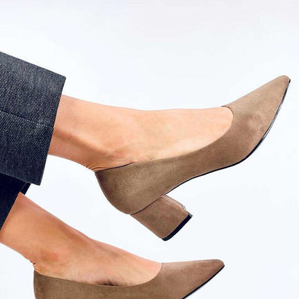 Block heel pumps model 200683 - Très Elite