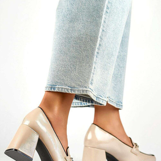 Block heel pumps model 200870 - Très Elite
