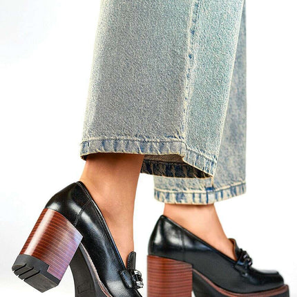 Block heel pumps model 200872 - Très Elite