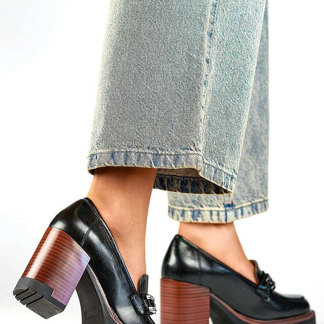 Block heel pumps model 200872 - Très Elite