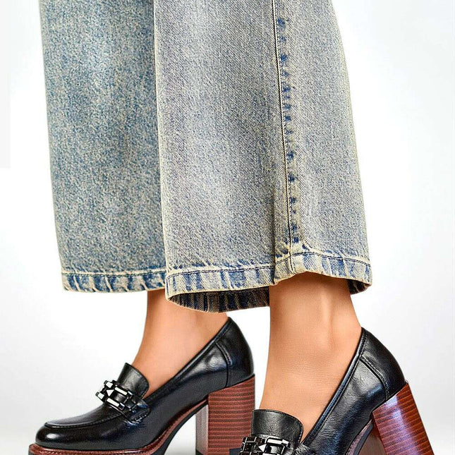 Block heel pumps model 200872 - Très Elite