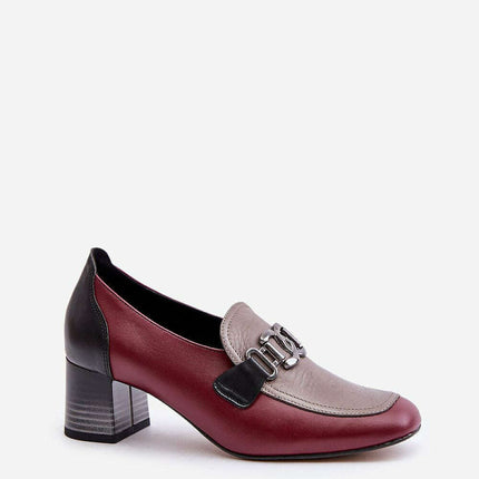 Block heel pumps model 201038 - Très Elite