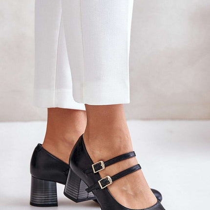 Block heel pumps model 201324 - Très Elite
