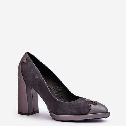 Block heel pumps model 201727 - Très Elite