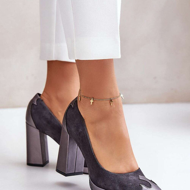 Block heel pumps model 201727 - Très Elite