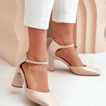 Block heel pumps model 203595 - Très Elite