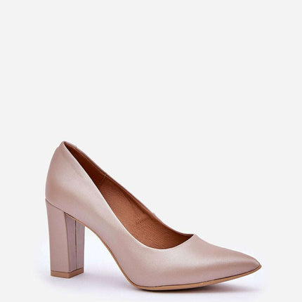 Block heel pumps model 206819 - Très Elite