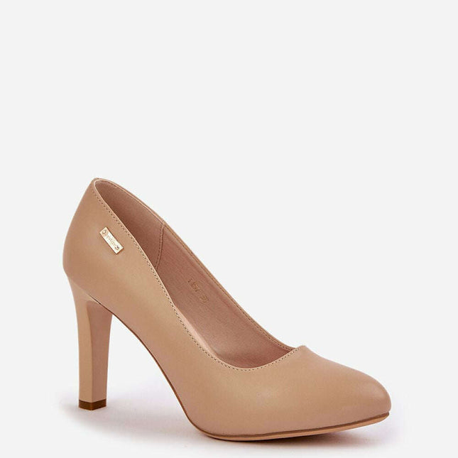 Block heel pumps model 208334