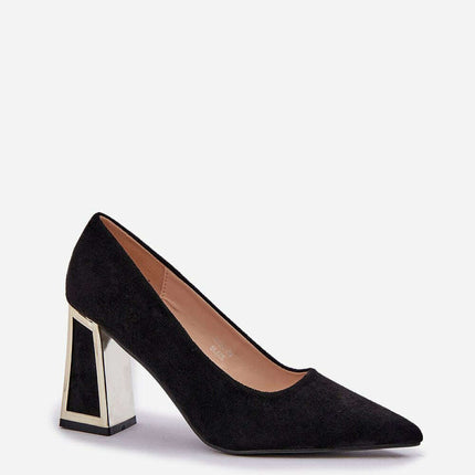 Block heel pumps model 208432 - Très Elite